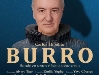 Burro con Carlos Hipólito