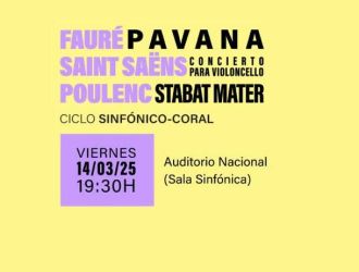 Fauré - Pavana, Saint Säens