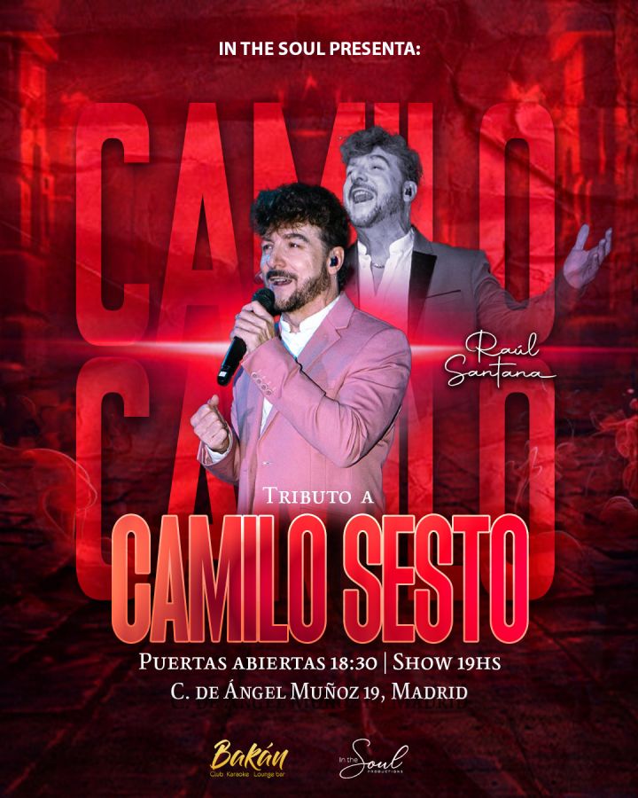 Camilo Sesto - Tributo con Raúl Santana