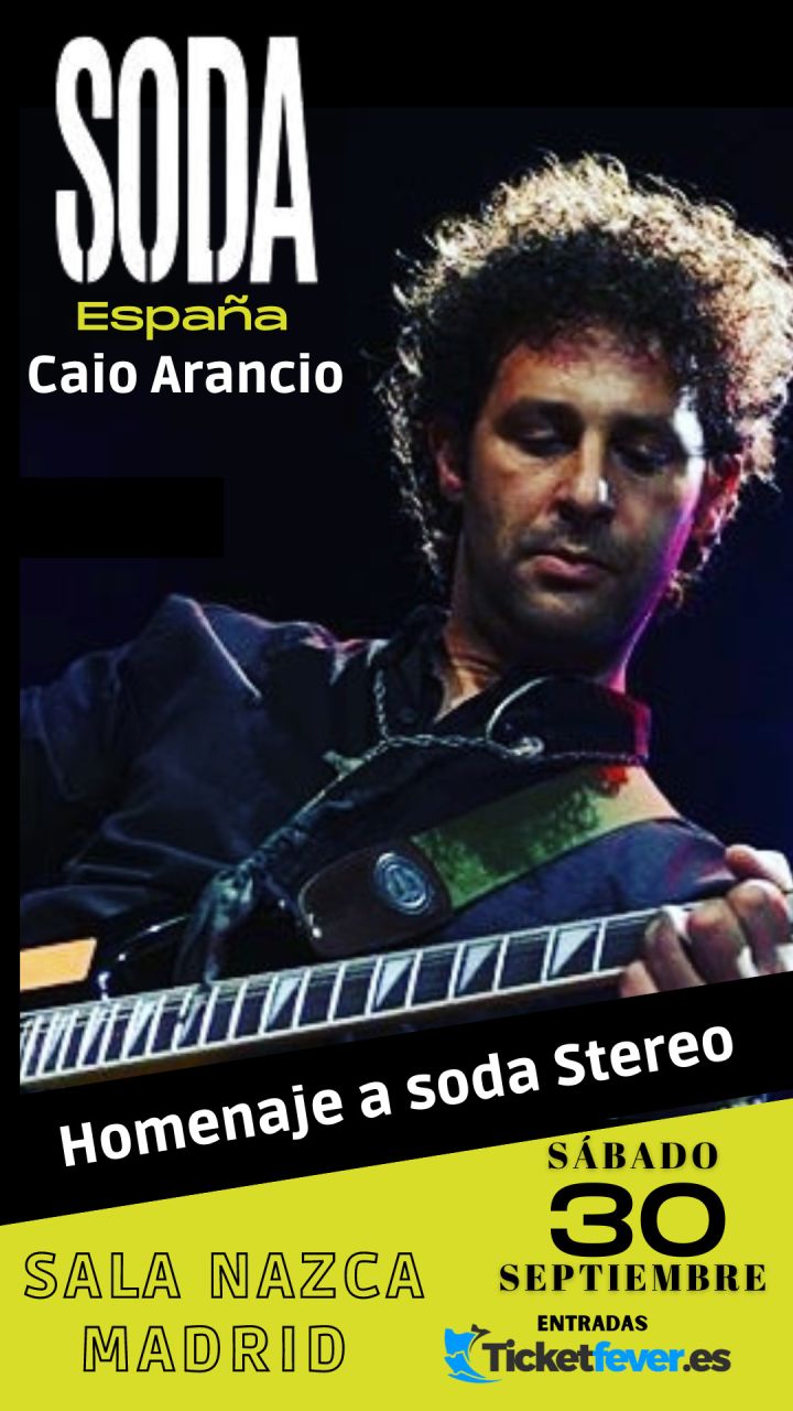 Tributo a Soda Stereo - Caio Arancio