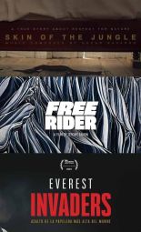 Cartel de la película Skin of the Jungle: Free Rider. Everest Invaders