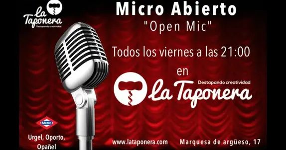 Open mic la Taponera