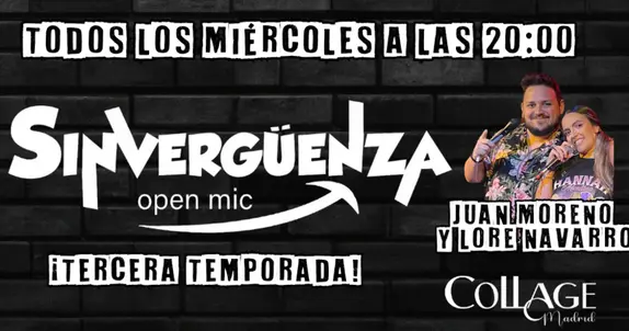 Sinvergüenza Open Mic