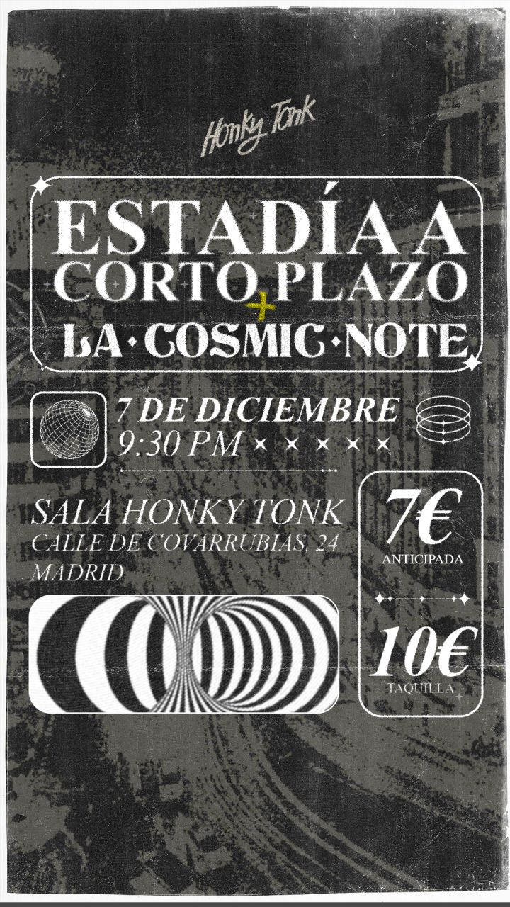 Estadía a Corto Plazo + la Cosmic Note