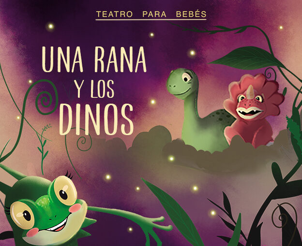 Una rana y los dinos