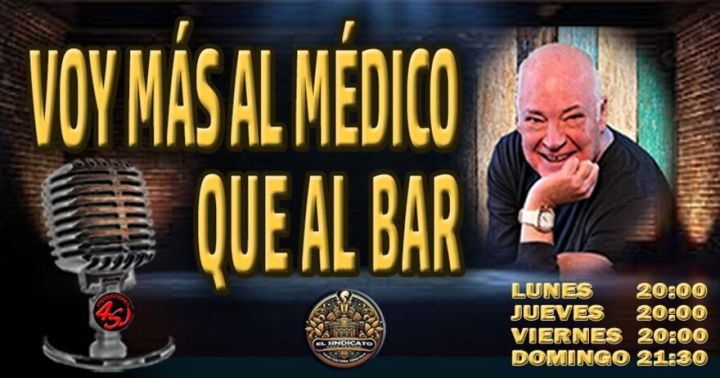 Voy más al médico que al bar