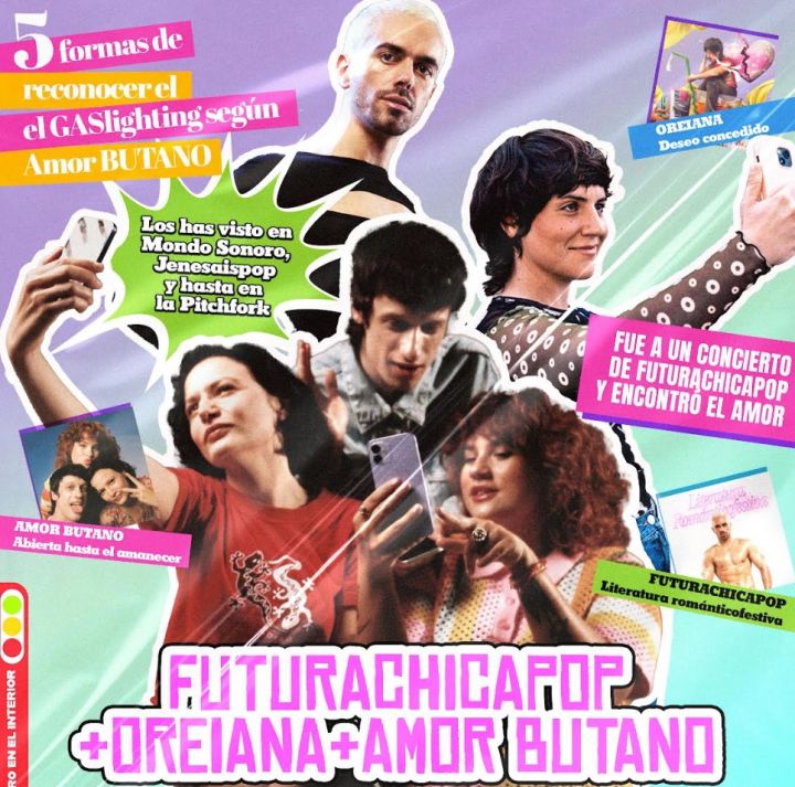 Futurachicapop + Oreiana + Amor Butano