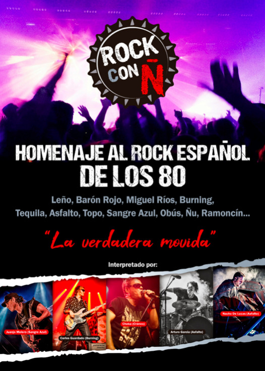 Rock con Ñ · Homenaje al Rock Español de los 80