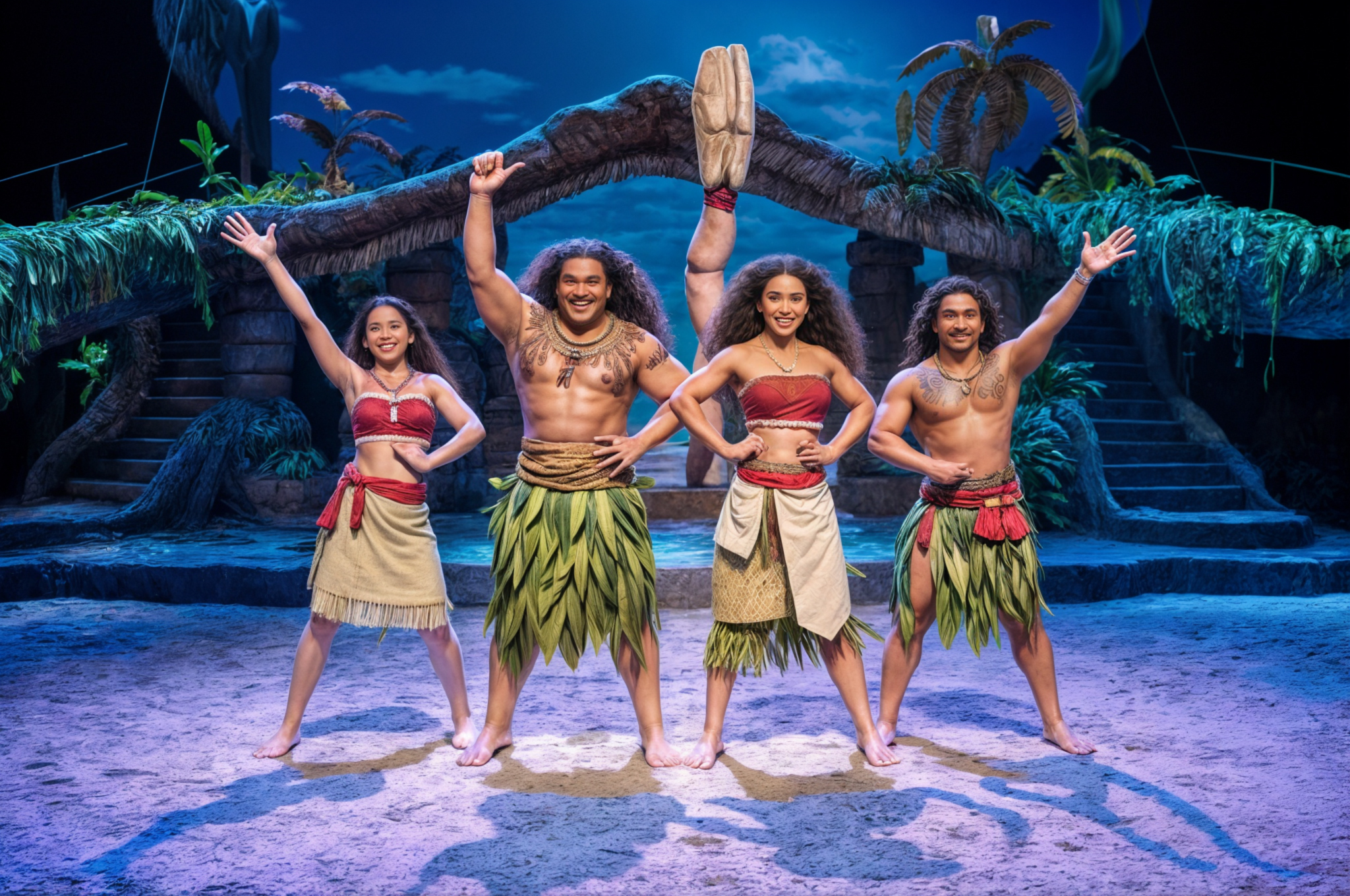 La Isla de Maui, Tributo a Vaiana