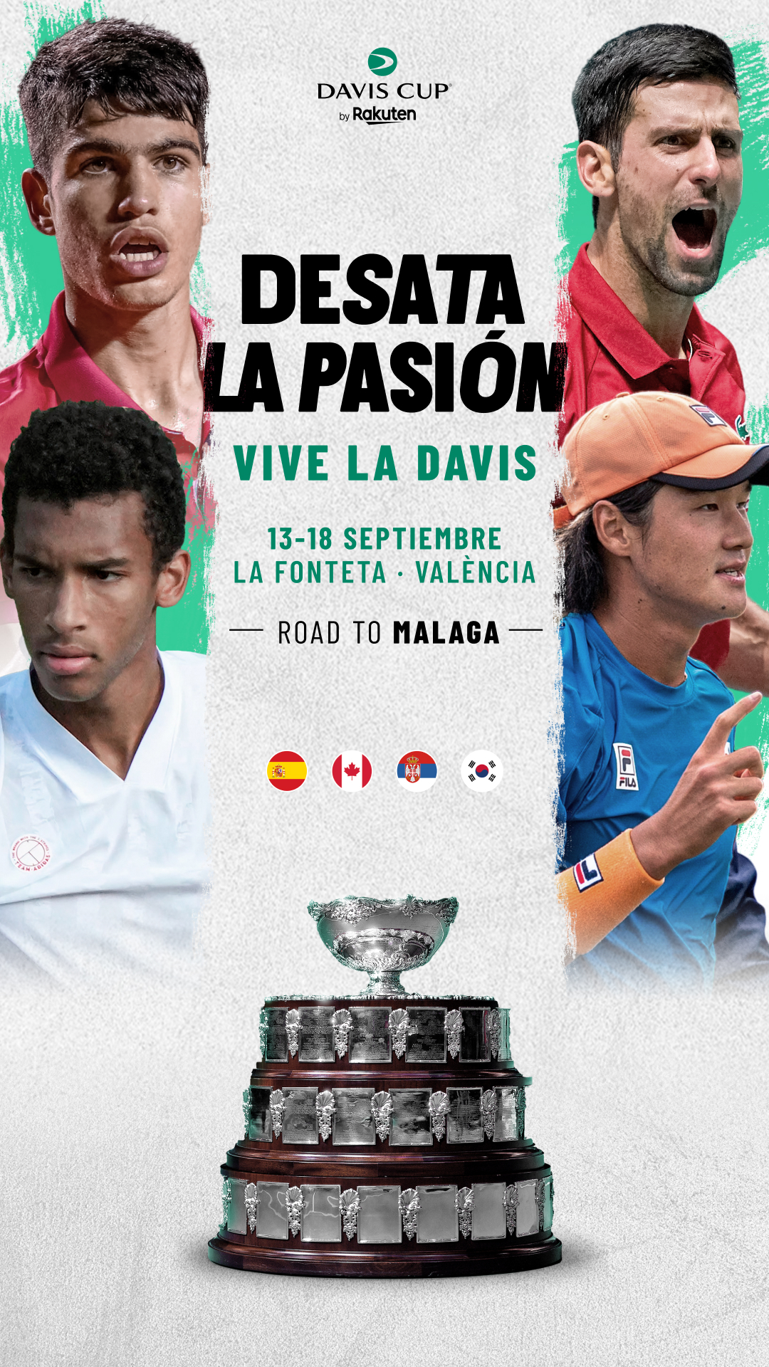 Entradas Copa Davis 2022 en Málaga